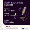 MSCA call for Staff Exchanges 2023