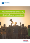 Youth demands for quality climate change education