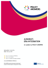 Report on Albania’s integration into the new European...