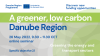 Interreg Danube Transnational Webinar: A GREENER Danube...