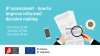 EU - EPO coop - IP Assessment - How to improve informed...