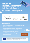 Forum on impact assessment in citizen science