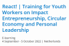 React! | Training for Youth Workers on Impact Entrepreneurship...