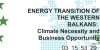 ENERGY TRANSITION OF THE WESTERN BALKANS: Climate ...
