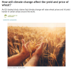 How will climate change affect the yield and price...
