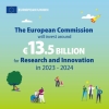 EU to invest €13.5 billion in research and innovation...