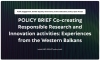 POLICY BRIEF available in various translations: Co...