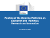 Western Balkans Steering Platforms  meeting successfully...